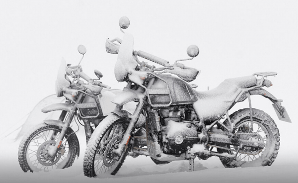 Royal Enfield 90º: Rumo ao Polo Sul