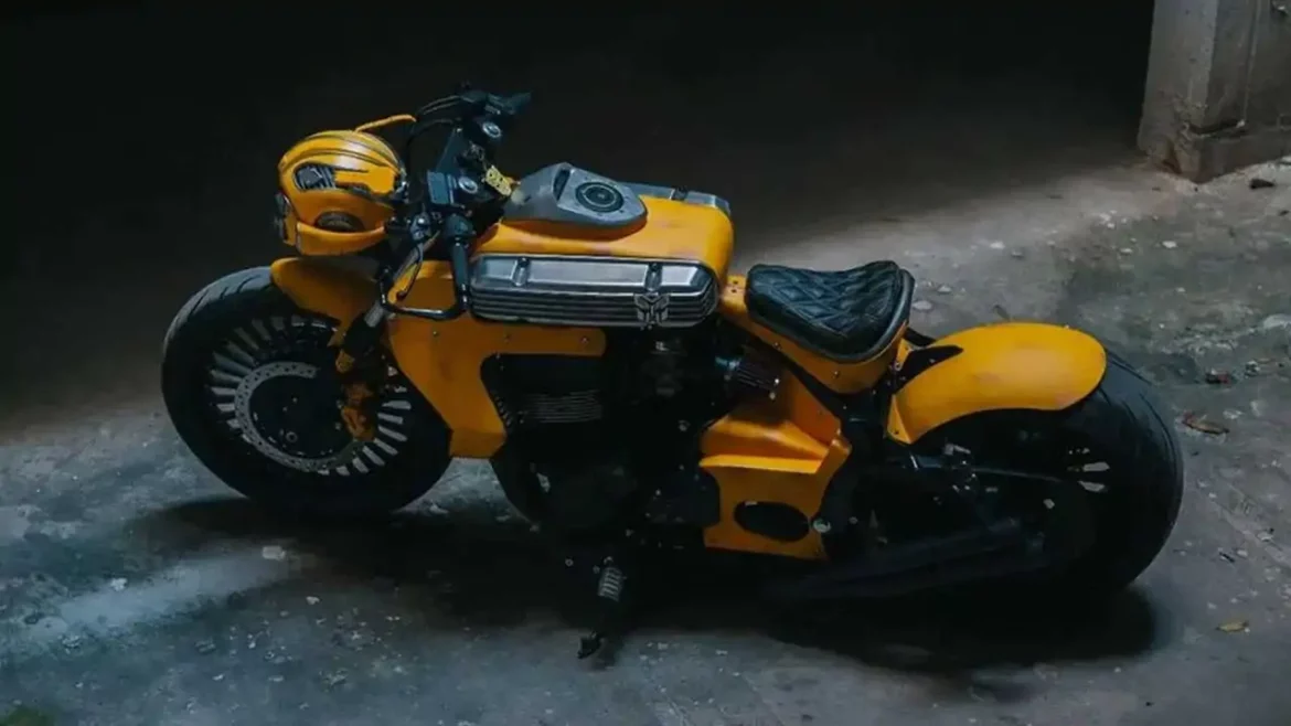 Transformer: Honda X personalizado inspirado em Bumblebee