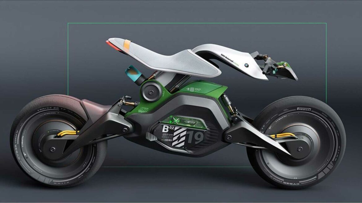 BMW x NVIDIA: Designer projeta motocicleta elétrica futurista