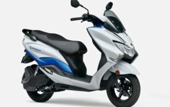 Suzuki Burgman elétrico parte para testes no Japão