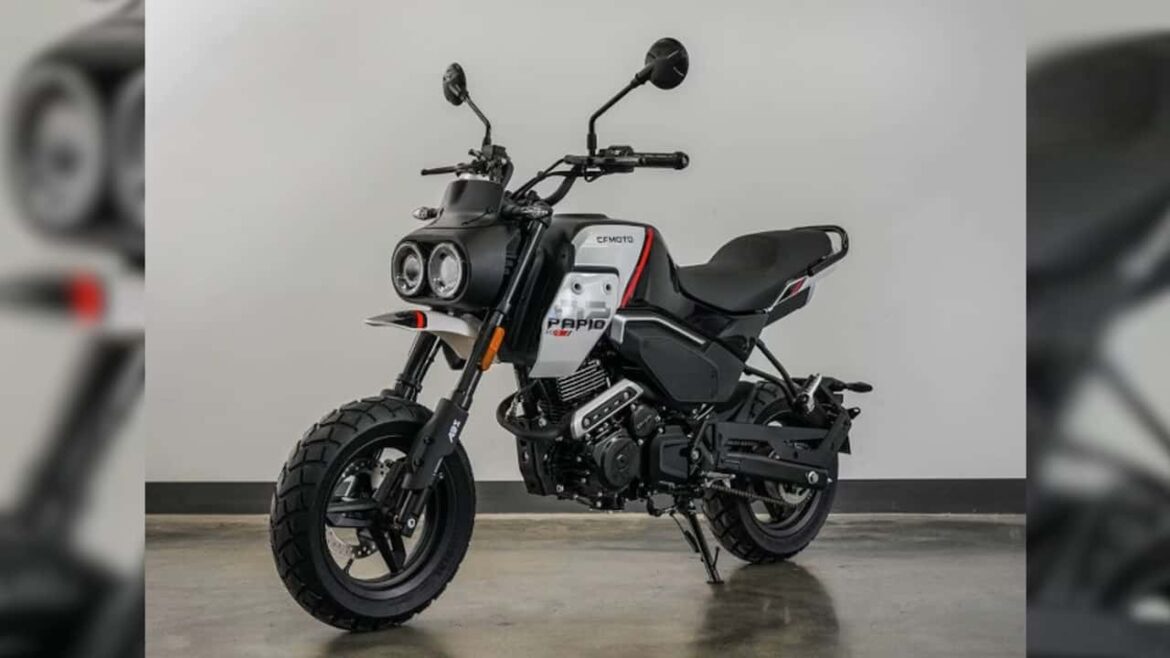 Novo Papio XO-2 da CFMoto é um mini-scrambler estilo retrô